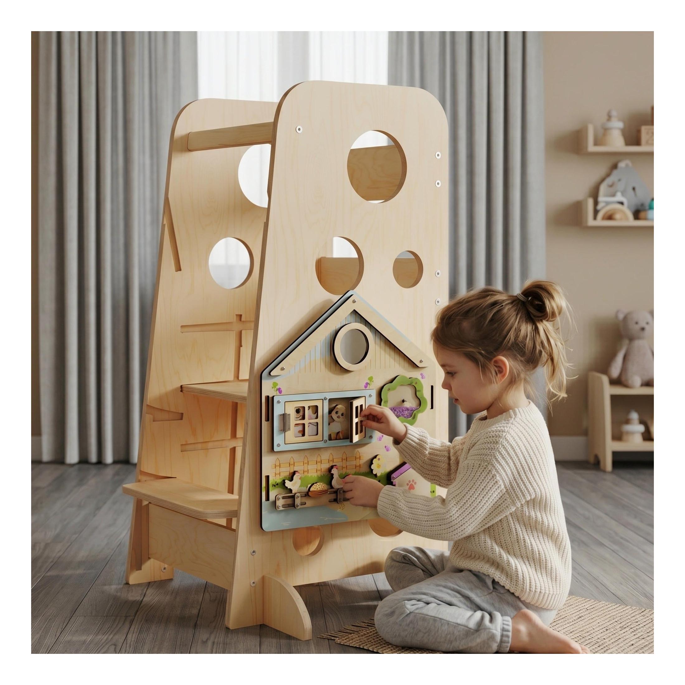 Tour D'Observation Montessori 3-En-1 – Format Xl