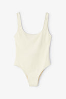 Maillot De Bain Froissé Blanc