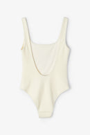 Maillot De Bain Froissé Blanc