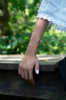 Bracelet Empreinte - Orange Fluo