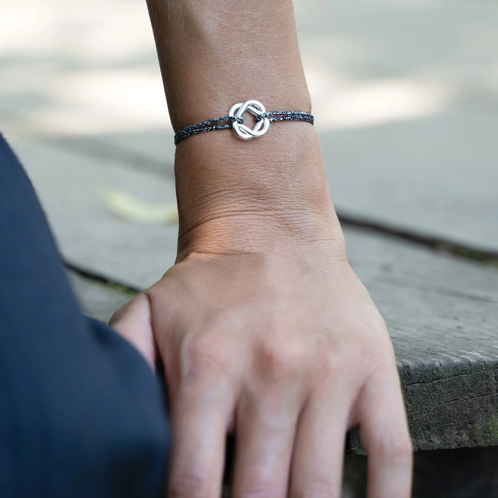 Symbol Bracelet - Glittery Anthracite