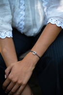 Bracelet Symbole - Anthracite Pailleté