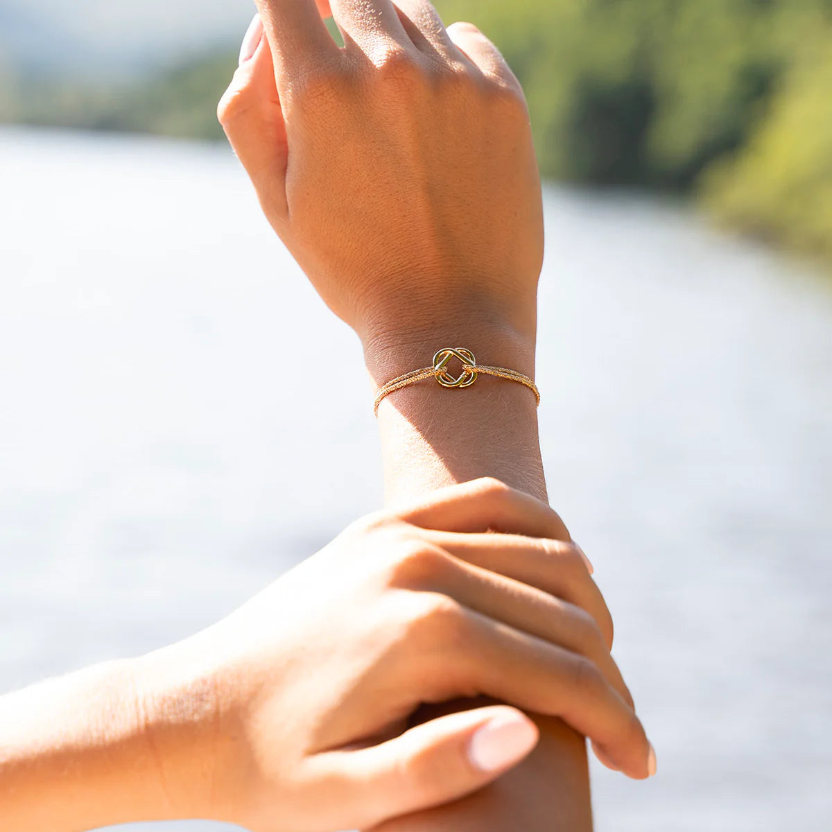 Nuance Bracelet - Glittery Gold