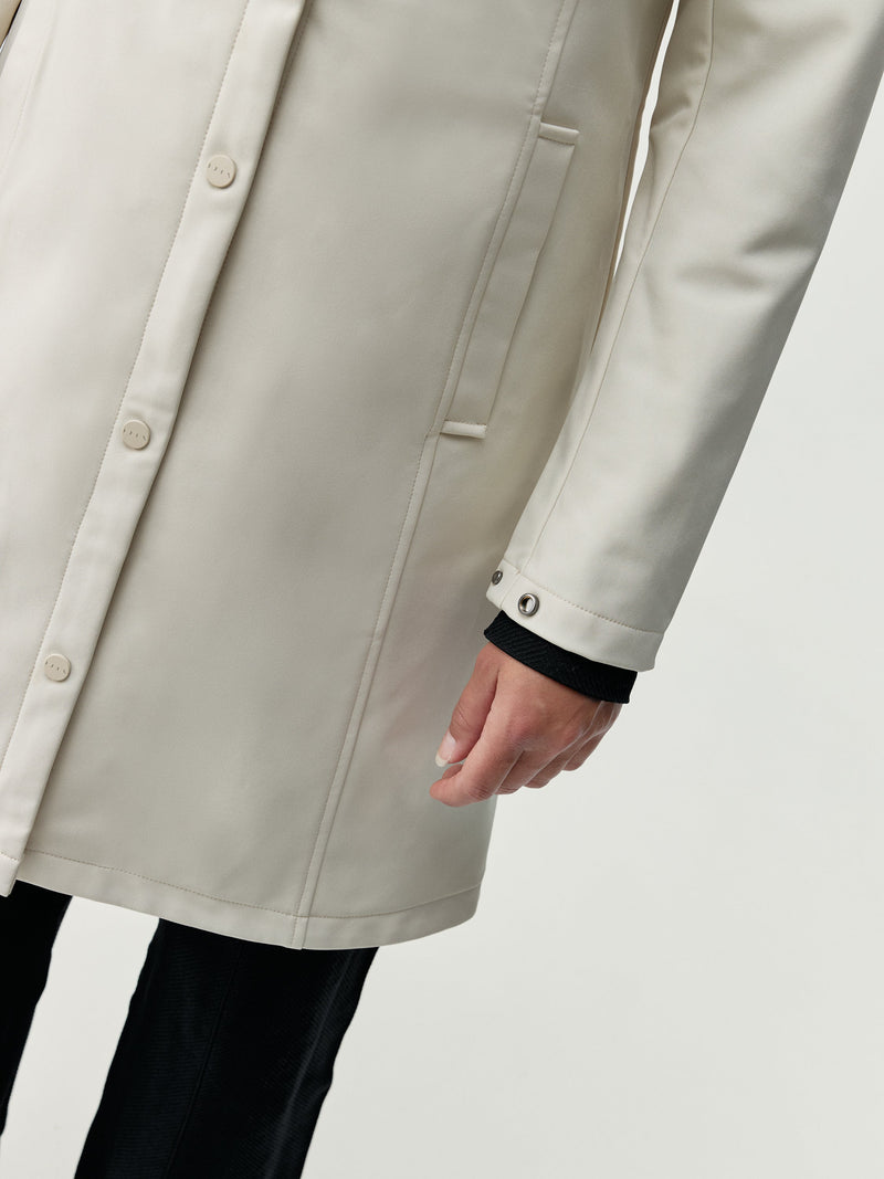 Gabardina De Invierno Crudo - Mujer