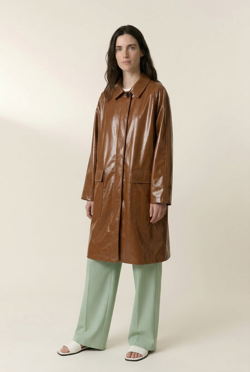 Trenchcoat Vahi Pln