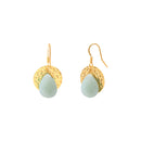 Pendientes colgantes de aventurina Tresor