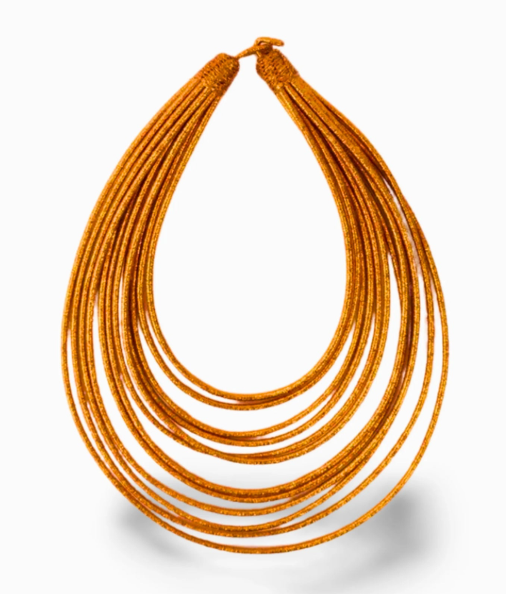 Collier Tribu 12 Tours Cuivre