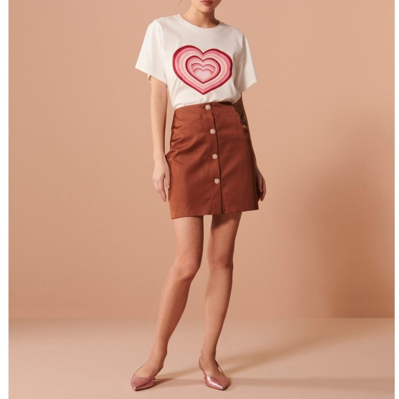 Javana Skirt - Brown