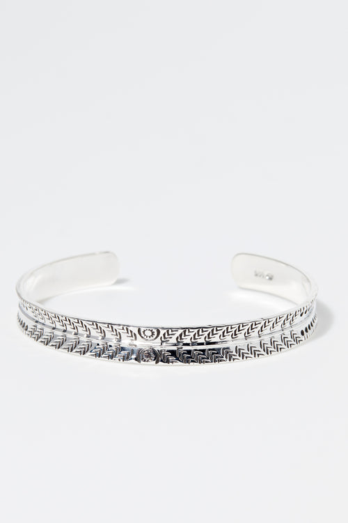 Bracelet Yollohtli Argent Massif