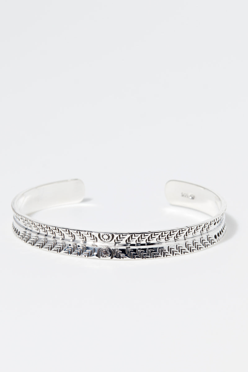Bracelet Yollohtli Argent Massif