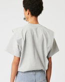 Isabel Marant - Zelitos Tee Shirt - Light Gray