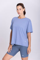 T Shirt Cotton - Bleu