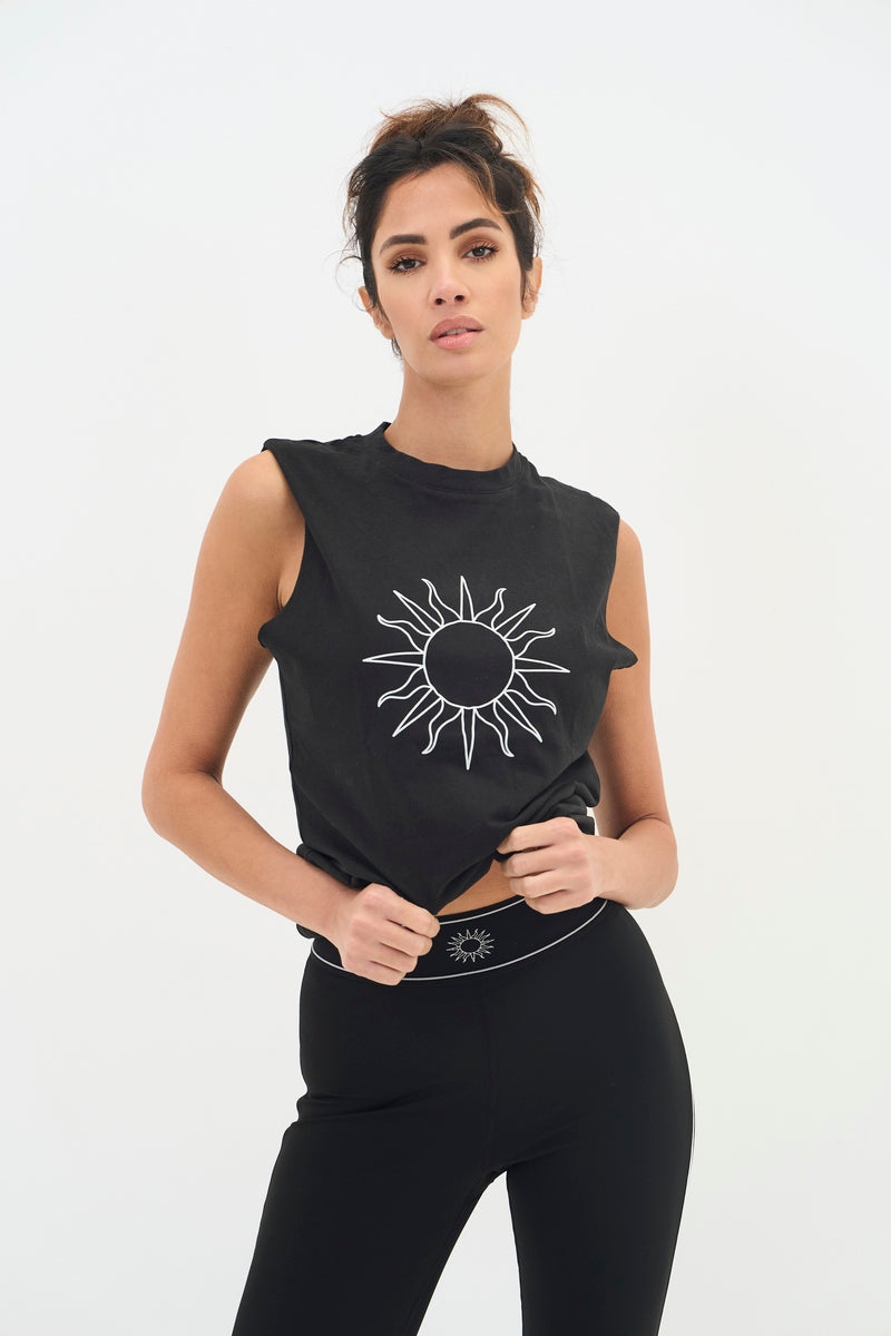 Top Olivia - Negro - Mujer