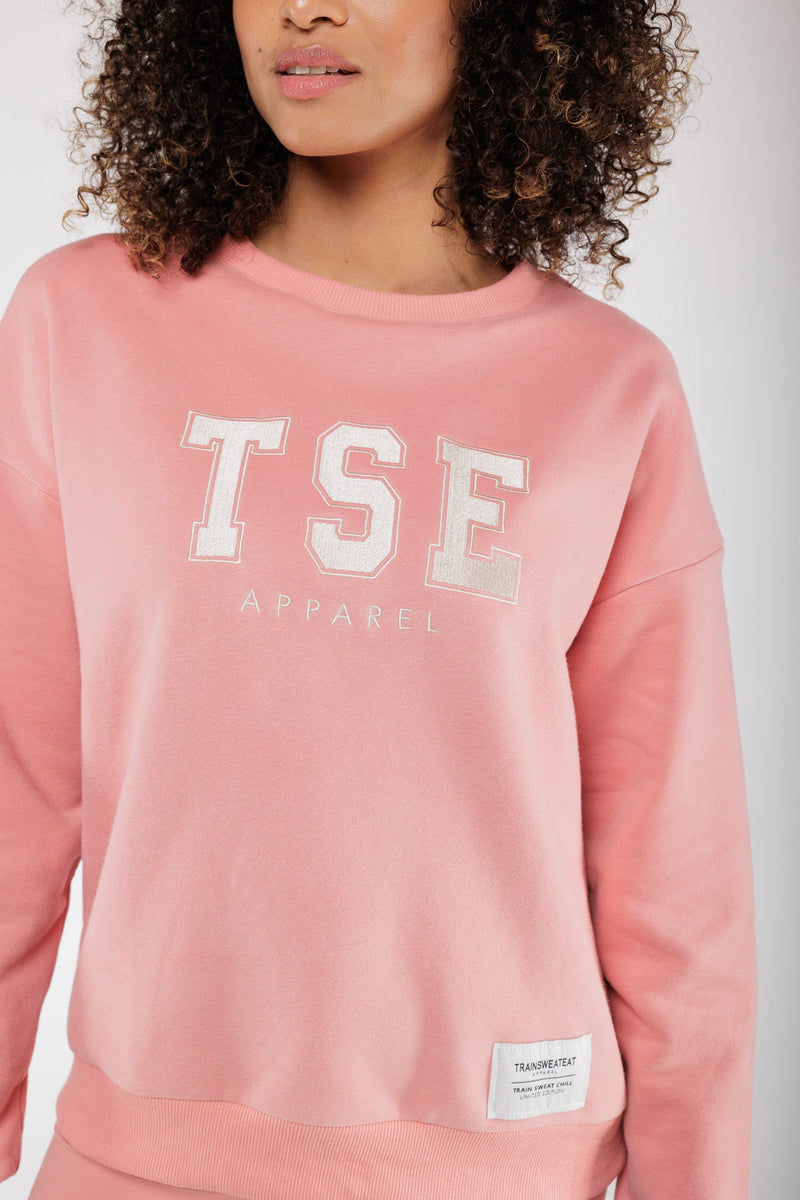 Sweatshirt Varsity  - Chamallow