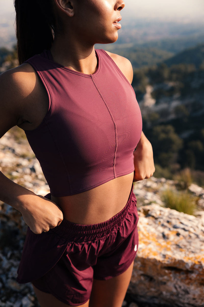 Débardeur Power - Dark Cherry