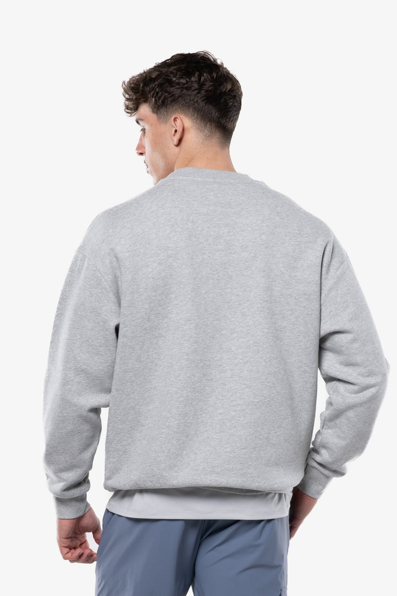 Sweat Minimal Oversized Manches Longues - Frost