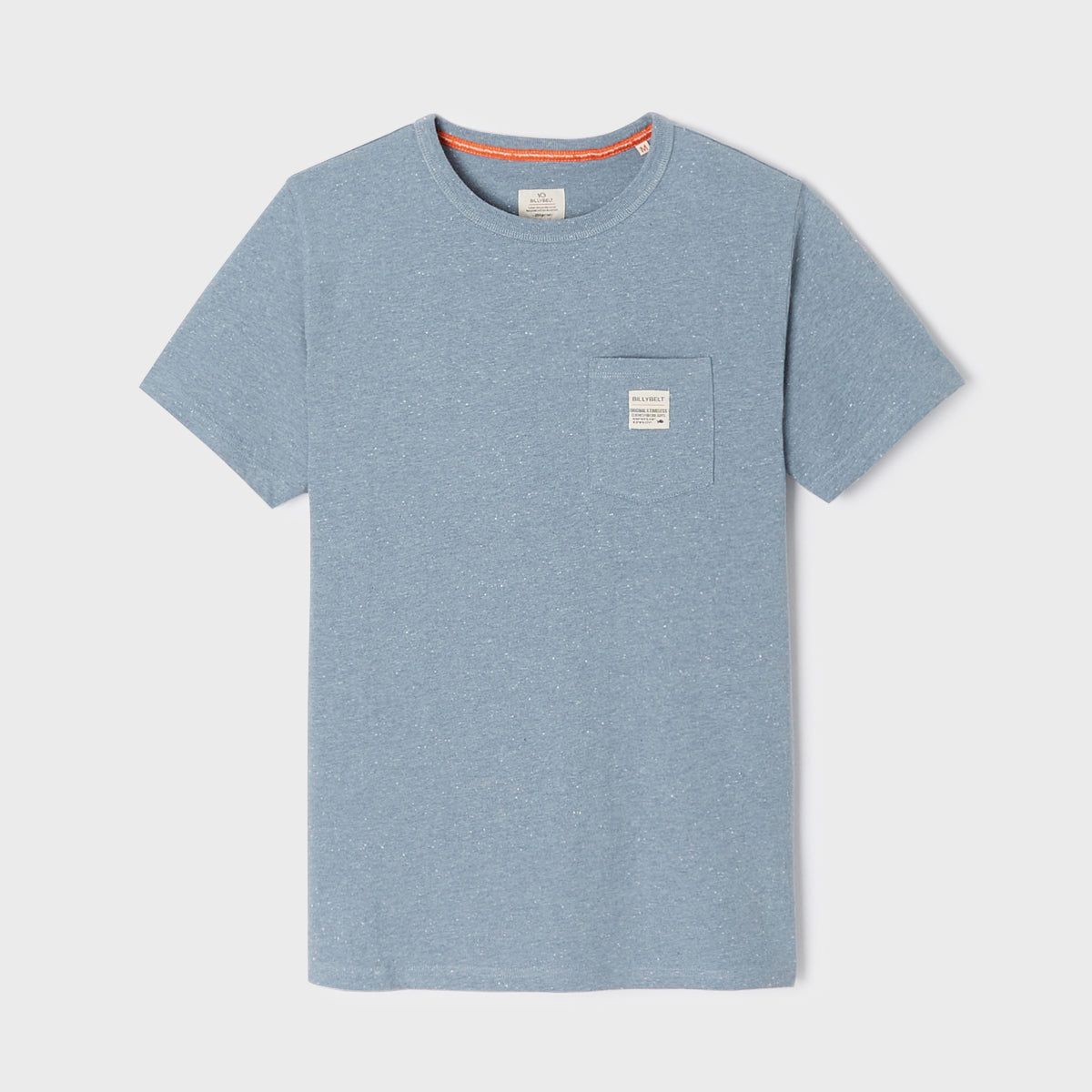 Camiseta 100% Algodón Orgánico Heavy - Azul