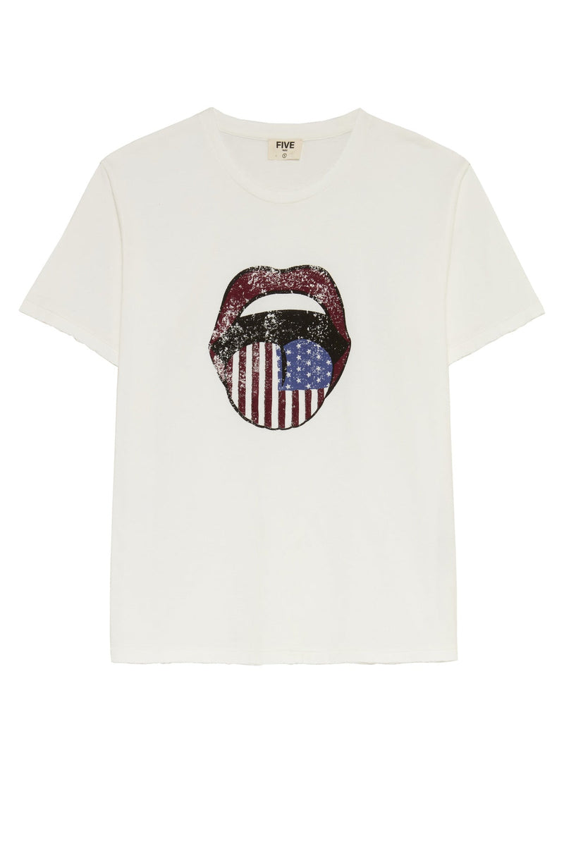 T-Shirt Usa Mouth