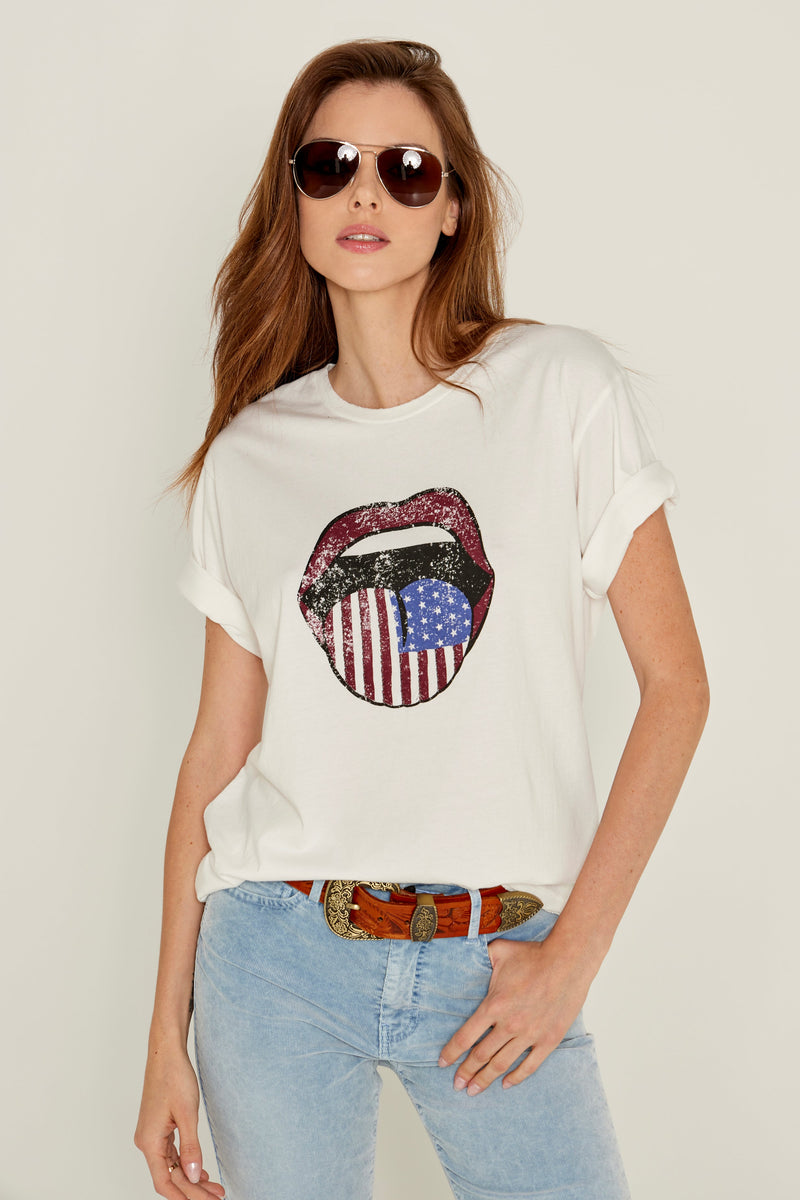 T-Shirt Usa Mouth