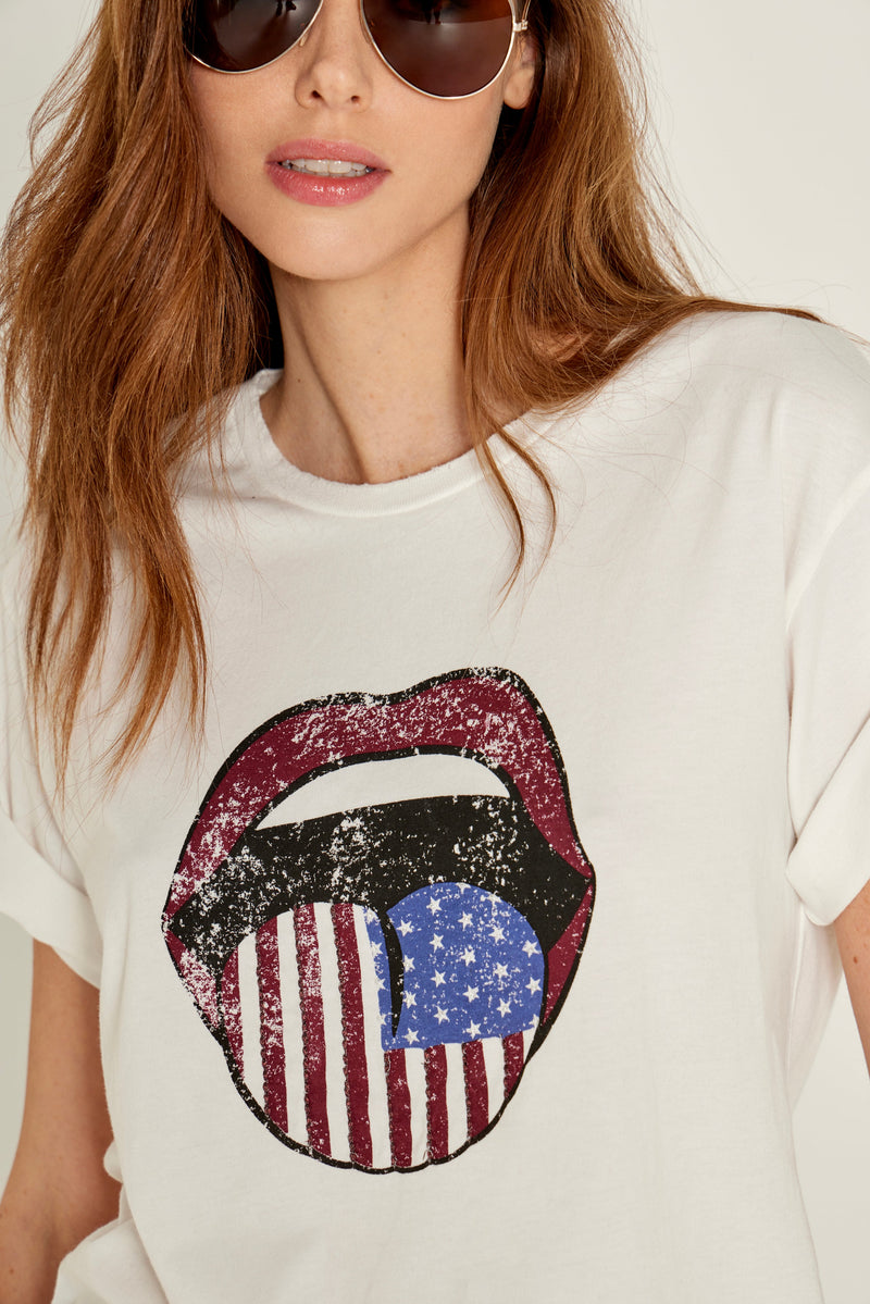 T-Shirt Usa Mouth