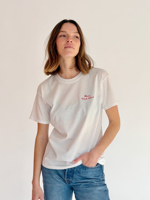 T-Shirt - White - Paris Club Soleil