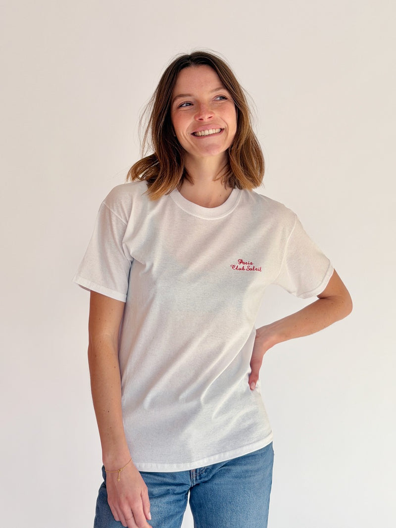 T-Shirt - White - Paris Club Soleil