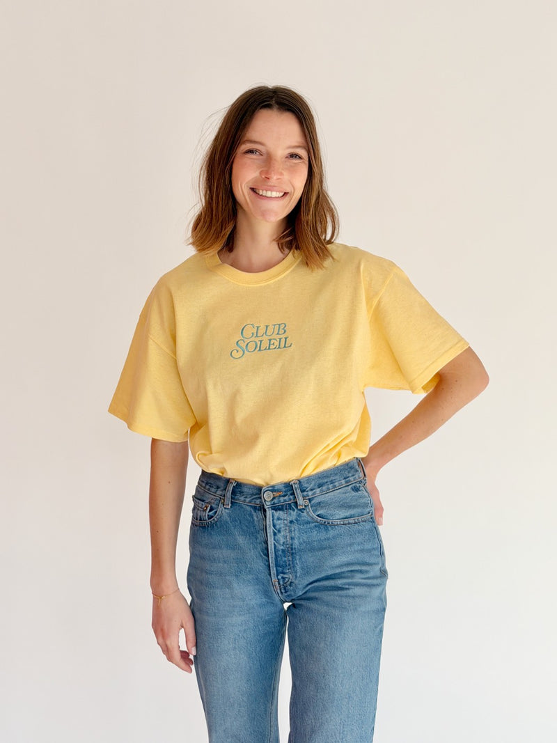 T-Shirt - Yellow - Club Soleil