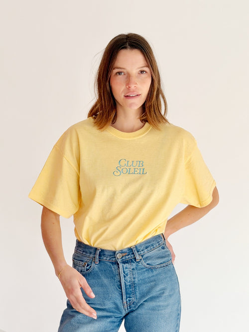 T-Shirt - Yellow - Club Soleil