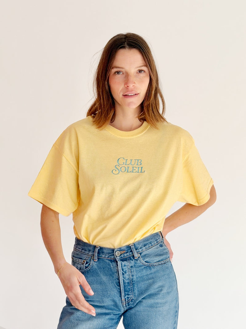 T-Shirt - Yellow - Club Soleil