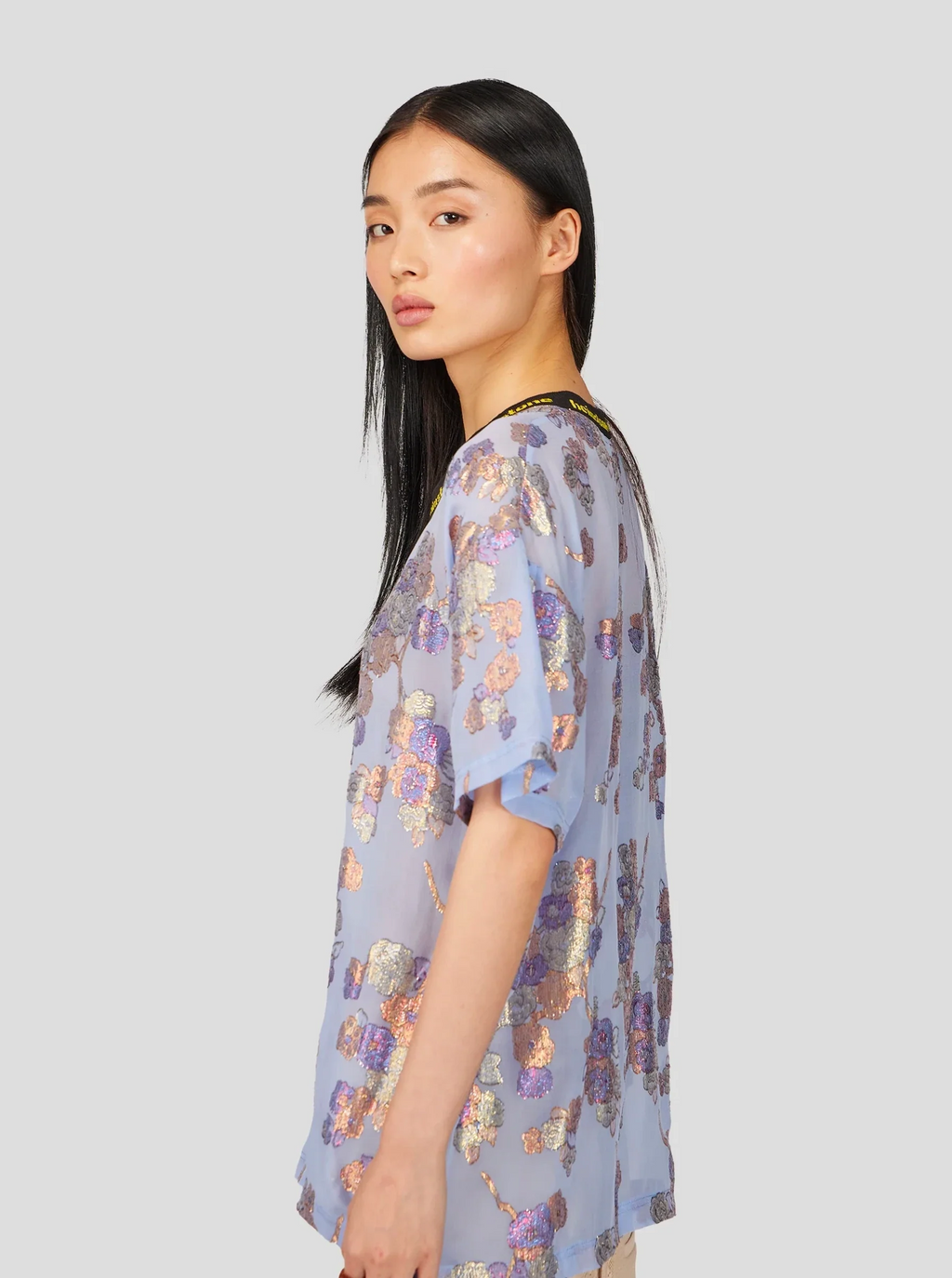 T-shirt Dede z haftem Brume D'Herbier