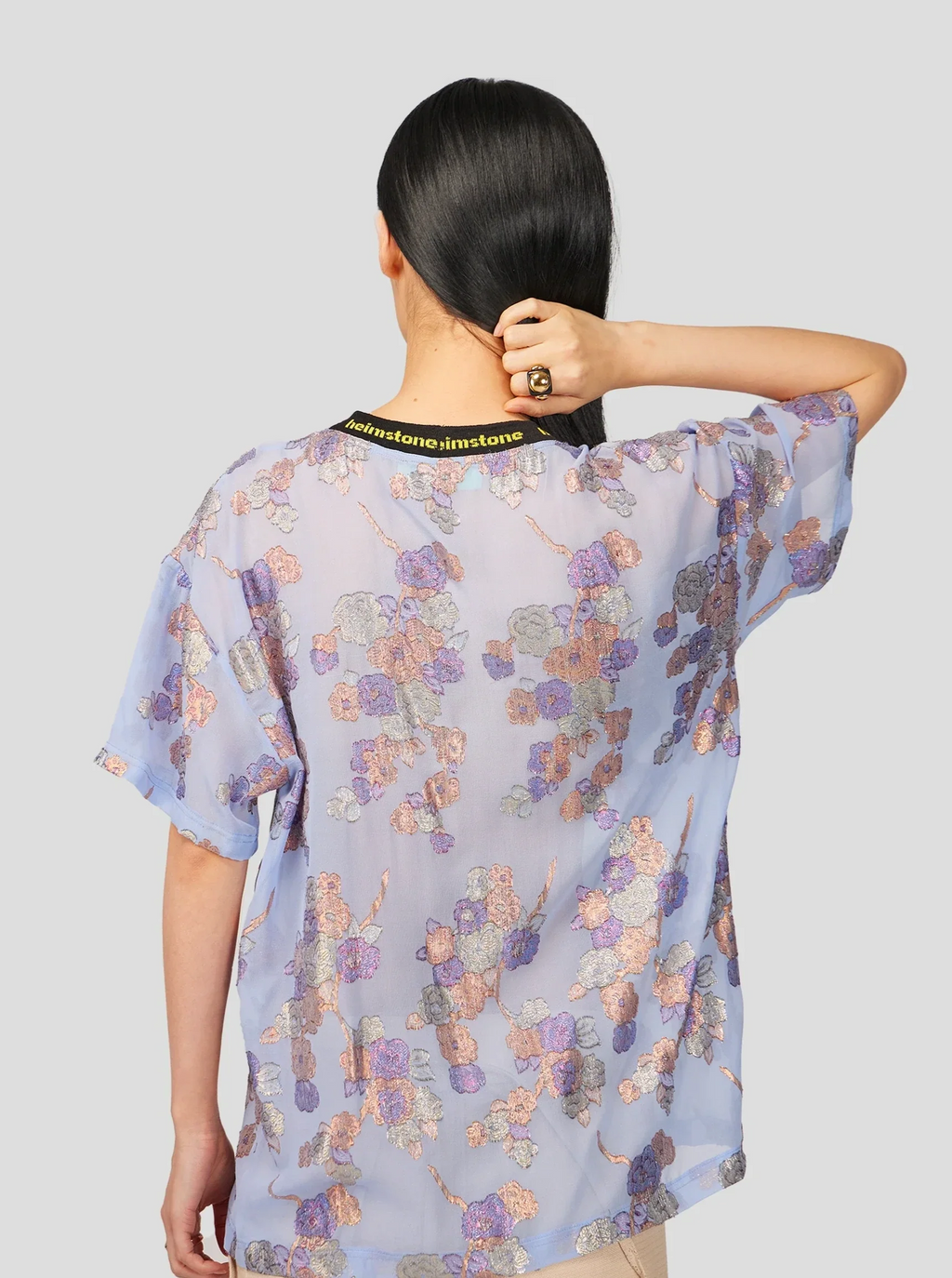T-shirt Dede z haftem Brume D'Herbier