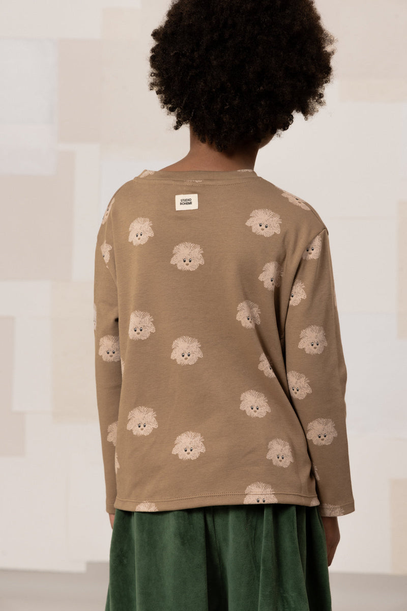 T-Shirt Essential Ml Mocha Chien