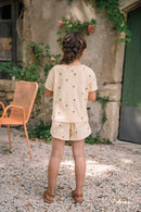 Camiseta Essential Terry Helado De Vainilla