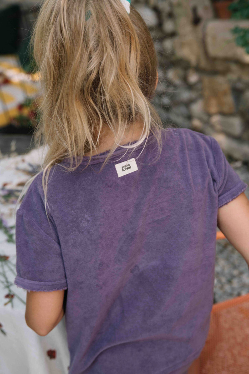 Essential Terry T-Shirt Purple