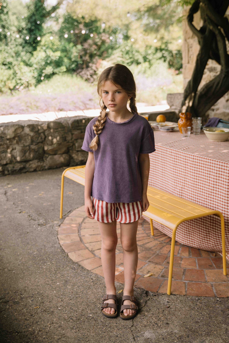 Essential Terry T-Shirt Purple