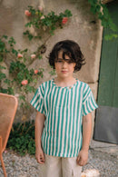 Orso Camiseta Capri Rayas Verdes