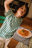 Orso Camiseta Capri Rayas Verdes