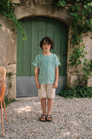 Orso Camiseta Capri Rayas Verdes