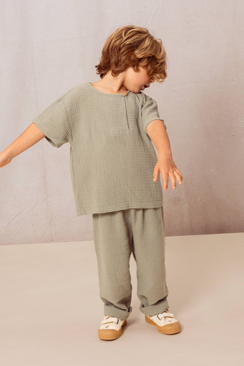 Orso Verde Gris T-Shirt