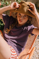 Essential Terry T-Shirt Purple