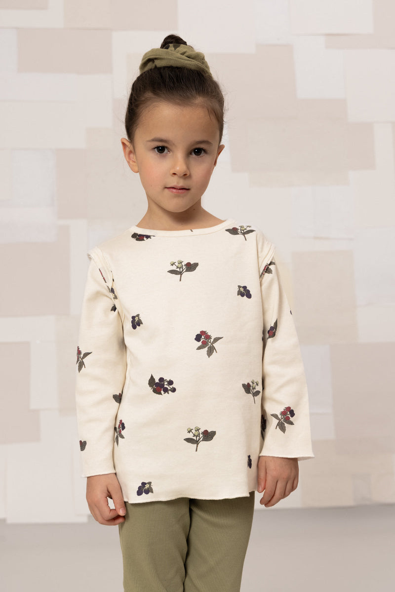 Camiseta Lala Crudo Mora