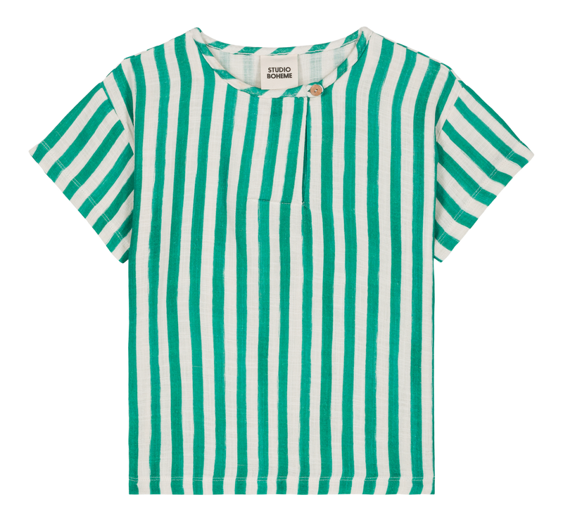 Orso Camiseta Capri Rayas Verdes
