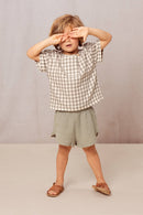 Shorts Georgette Verdigris