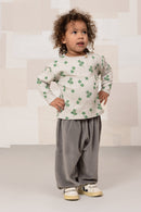 T-Shirt Orso Rib Ml Gris Trèfles