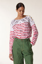 Camiseta Thilla Paisley - Red