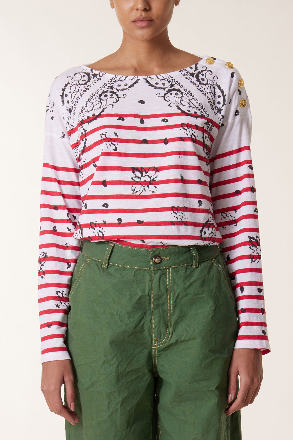 Camiseta Thilla Paisley - Red