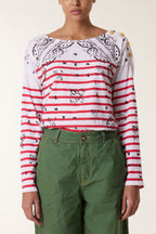Camiseta Thilla Paisley - Red