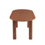 Penelope - Table De Séjour - Placage Chêne - Noyer