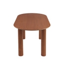 Table De Séjour Penelope - Placage Chêne Couleur Noyer