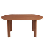 Penelope - Table De Séjour - Placage Chêne - Noyer